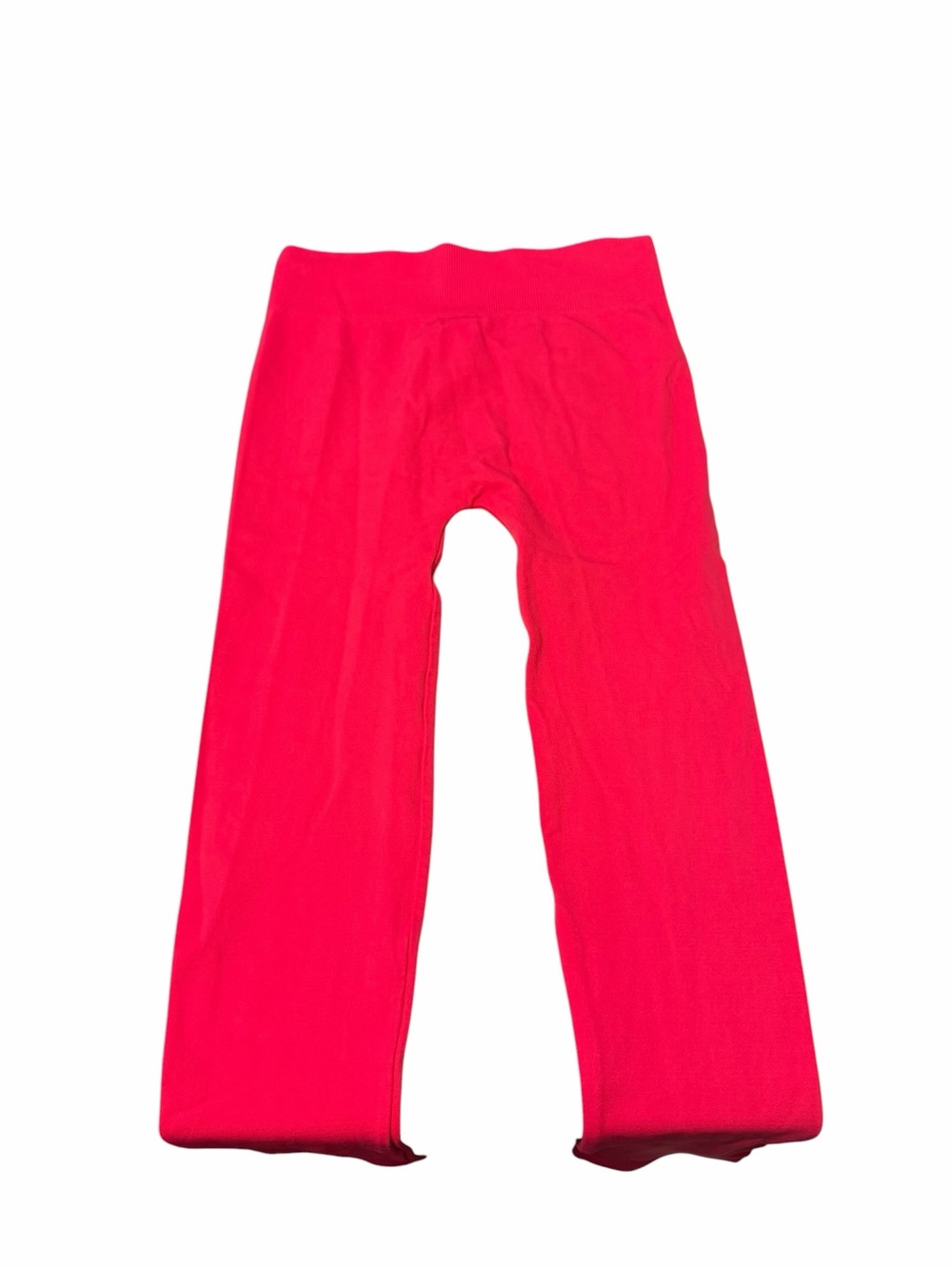Niki BIKI Bright Pink Ribbed Knit Pants